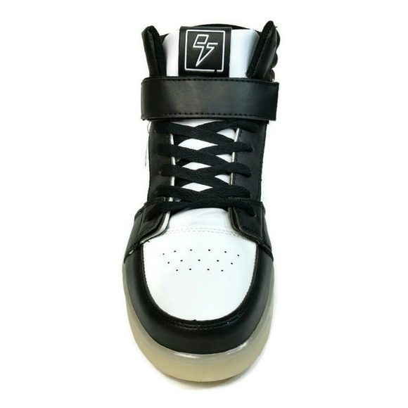 Electric Styles LED Women's High Top Light Up Glow Sneaker Shoes EDM Rave - Picture 5 of 11